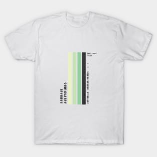 Bauhaus homage Modern Gallery Abstract - Bauhaus Ausstellung T-Shirt